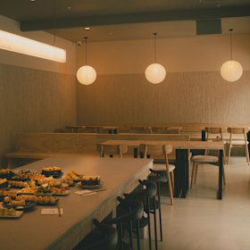 Inside the CBD space.
