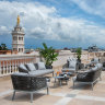 Sit among Rome’s rooftops on the terrace.