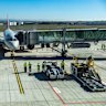 A Jetstar trial at Western Sydney International earlier this year. There are hopes the airport will push down airfares and boost flight options.