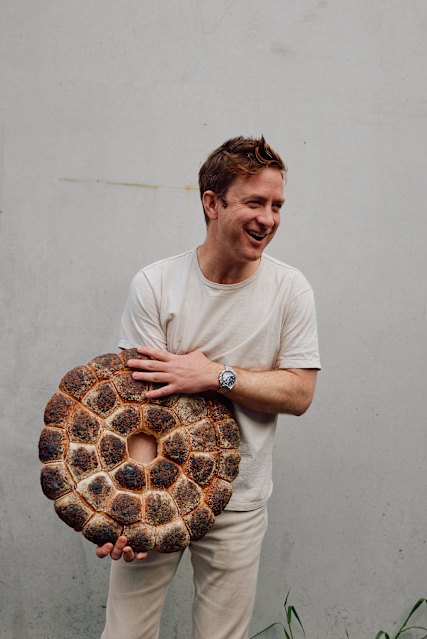 Baker Bleu owner Mike Russell.