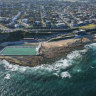 Newcastle’s Merewether Baths and Beach.