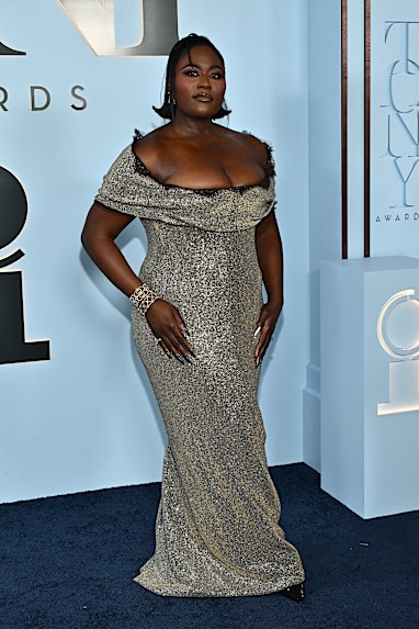 Danielle Brooks at the 79th Tony Awards on Sunday, June 7, 2026, at Radio City Music Hall in New York.
