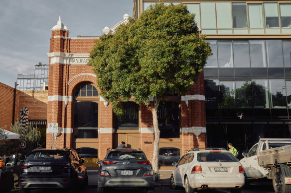 Orlo occupies a historic former cordial factory.
