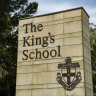 It’s been reported that The King’s School headmaster has an annual salary of at least $700,000.
