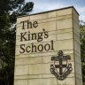 It’s been reported that The King’s School headmaster has an annual salary of at least $700,000.