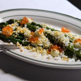 Asparagus at Sandro.