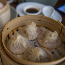 Dumplings at Mr Wong.
