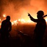 Europe on fire: scenes of destruction and rescue from Turkey and Greece