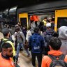 Commuters are set to endure the worst disruptions to train services since unions escalated industrial action on Tuesday,