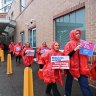 Sydney nurses walk off job in escalating pay dispute with state government