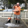 Burst water main floods Sydney arterial road, causing traffic headaches