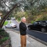 Andrew Mackinnon lives on a Kew residential street that becomes a rat-run during peak hour.