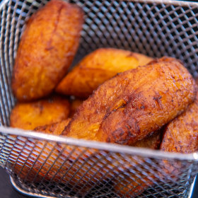 Fried plantain.