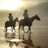 When the storms come, pull your hat low and set your horse free