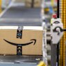 Amazon’s robotic fulfilment centre in Ravenhall, Melbourne, a warehouse almost double the size of Melbourne Cricket Ground.