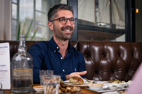 Dr Dov Degen at Lady of St Kilda.
