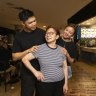 Owner/chef Helen Hung with Stanley Ho and Eva Ho.
