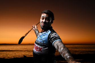 Andrew Fifita wants to help reduce the rate of youth suicide.