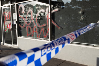 Coronavirus Victoria: Daniel Andrews' Noble Park office vandalised as  Melbourne lockdown frustrations grow