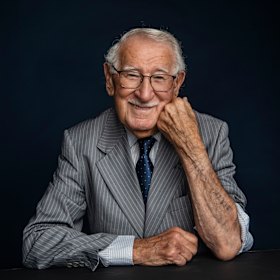 Eddie Jaku’s son Michael at his state funeral said his father was a charismatic individual with an unfailingly positive outlook.
