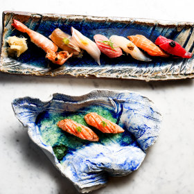 The nine-piece nigiri special.