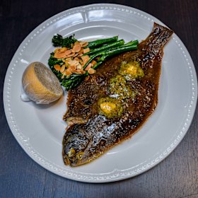 Chancery Lane’s whole flounder with Cafe de Paris butter.