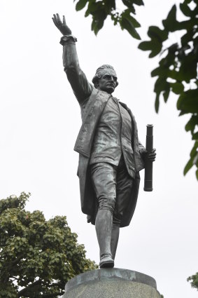 Thomas Woolner's statue of Captain Cook in Hyde Park dates from 1878.