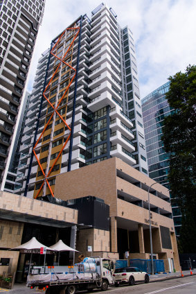 The two-tower project known as Imperial in Parramatta’s CBD contains 179 apartments.