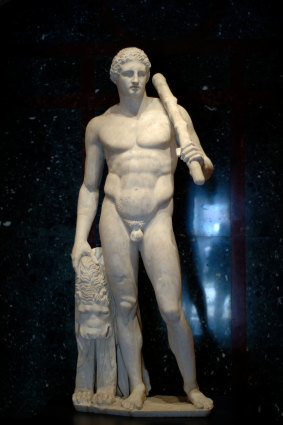 The larger than life Hercules, dating from AD125.