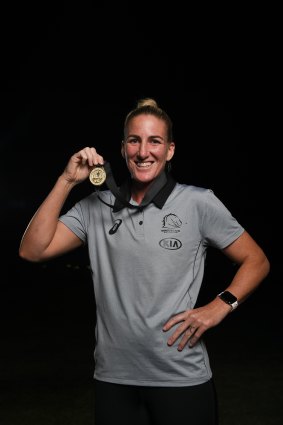 Ali Brigginshaw was named the Dally M female player of the year in 2020.