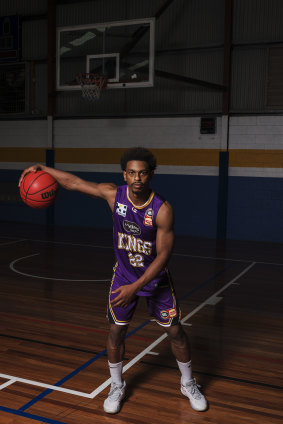 Basketball player Casper Ware, who plays for the Sydney Kings.