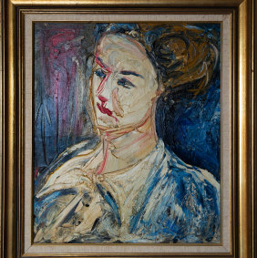 Danila Vassilieff, Lisa with Hair Up, 1947. 