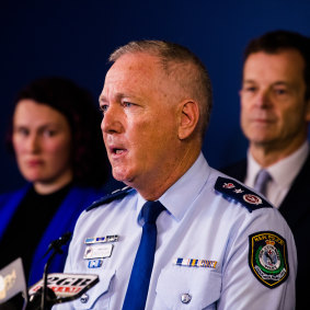 NSW Police Commissioner Mick Fuller on Tuesday said a complaint had been referred to the police watchdog.