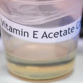 Fluid extracted from 29 lung injury patients who vaped contained the chemical Vitamin E acetate.