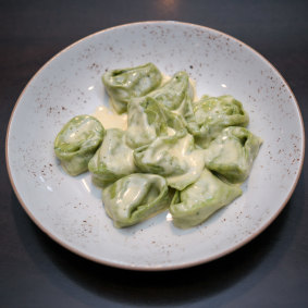 Spinach and ricotta tortelli at Donnini’s.