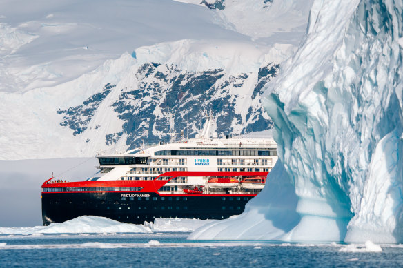 Cruise line Hurtigruten will be among the first to start sailing from Nuuk.