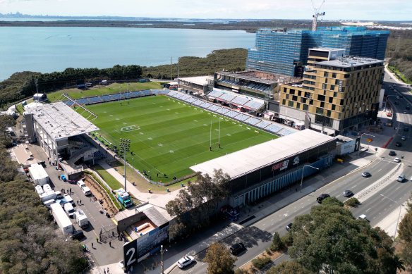 PointsBet Stadium in Woolooware, south of Sydney.