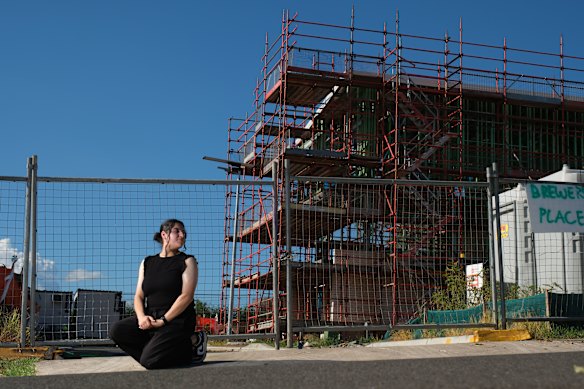Tadros and her partner will buy furniture as they wait for their build to be completed.