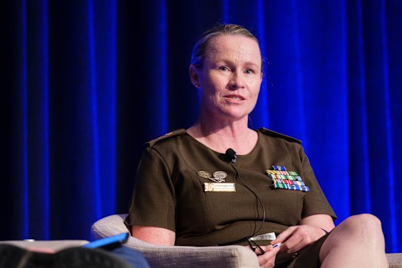 Lieutenant General Susan Coyle, Chief of Joint Capabilities, Australian Defence Force.