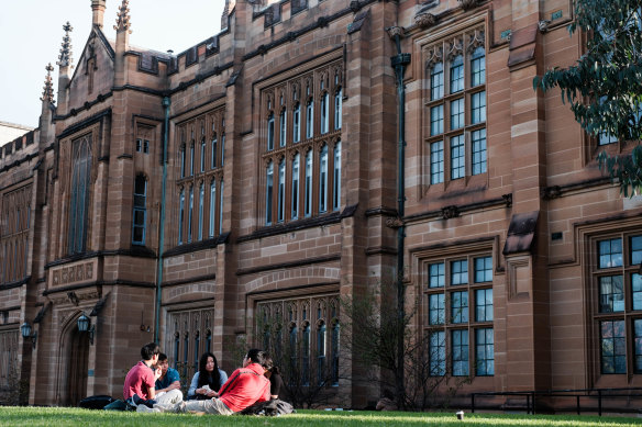 The University of Sydney posted a surplus of half a billion dollars in 2024.