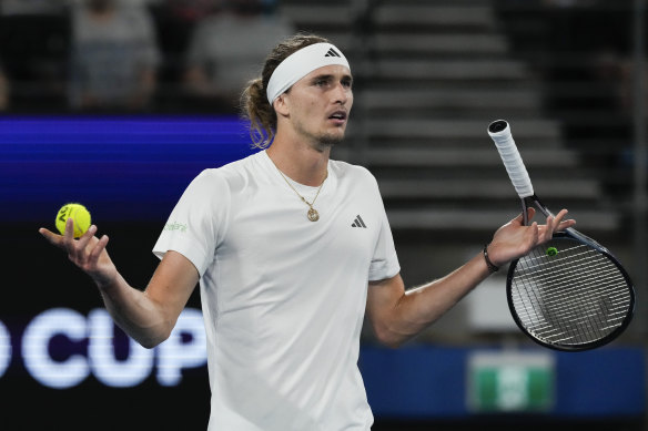 Alexander Zverev has denied allegations that he violently abused two former partners. 