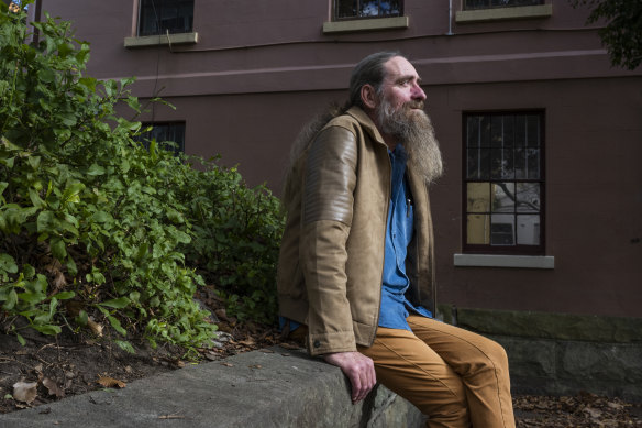 John Parsons, senior case worker at BaptistCare’s Hope Street service in Woolloomooloo.