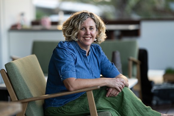 Virginia Jones in her home in Bogangar, near Cabarita Beach.