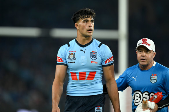 New Waratahs signing Joseph Suaalii.