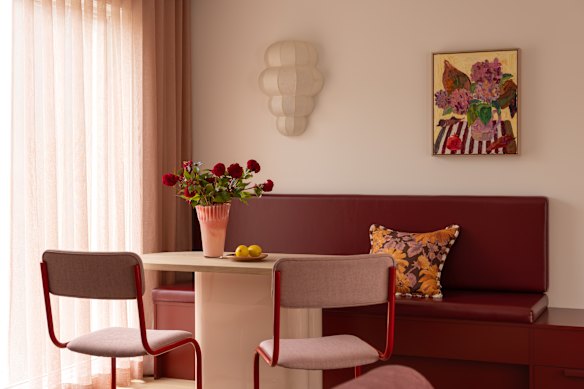 Each of the five apartments has been styled differently to create an individual feel.