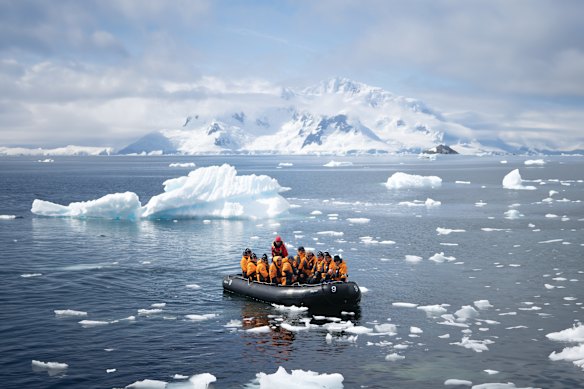 Whether kayaking past icebergs or cruising the silent waters by Zodiac—every day is a new adventure