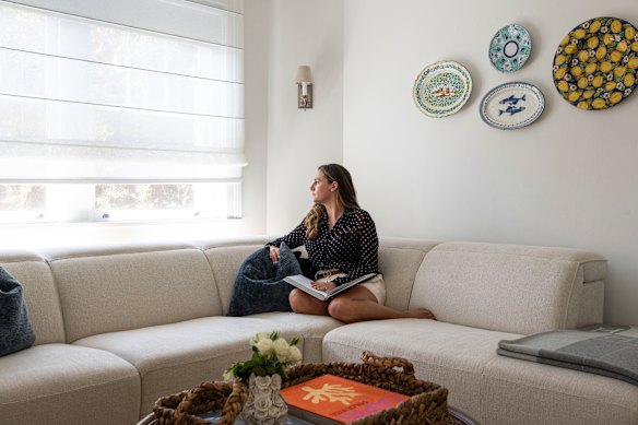 Antonia said she “put a Mediterranean touch on” the design. 