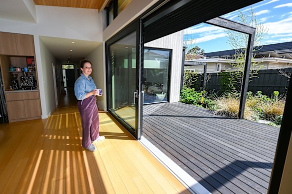 The home features neutral tones.