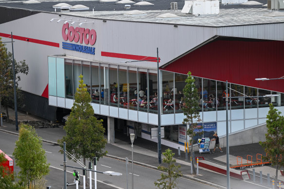 The Costco site in Docklands.