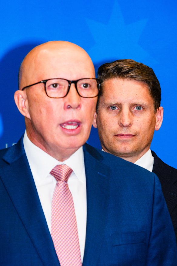 Former opposition leader Peter Dutton pictured in April 2025.